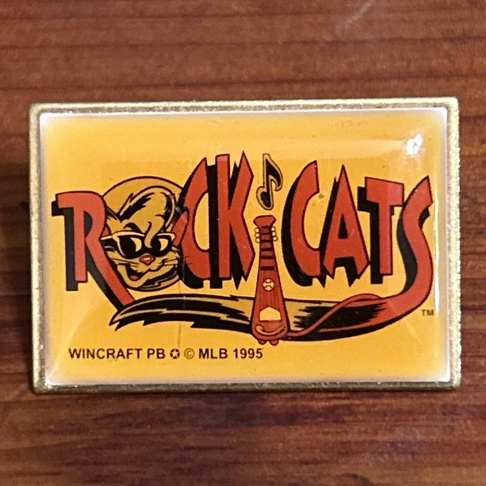 ROCK CATS New Britain 1995 Collector Pin Wincraft #66987